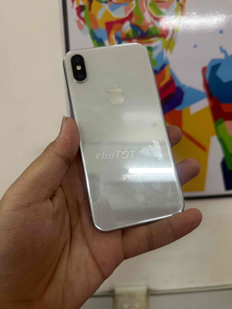 Apple iPhone X Bạc Nguyên zin. Mua bán Điện thoại tại Quận Cẩm Lệ Đà Nẵng được đăng bởi Nguyễn Văn Công Thành hình 1