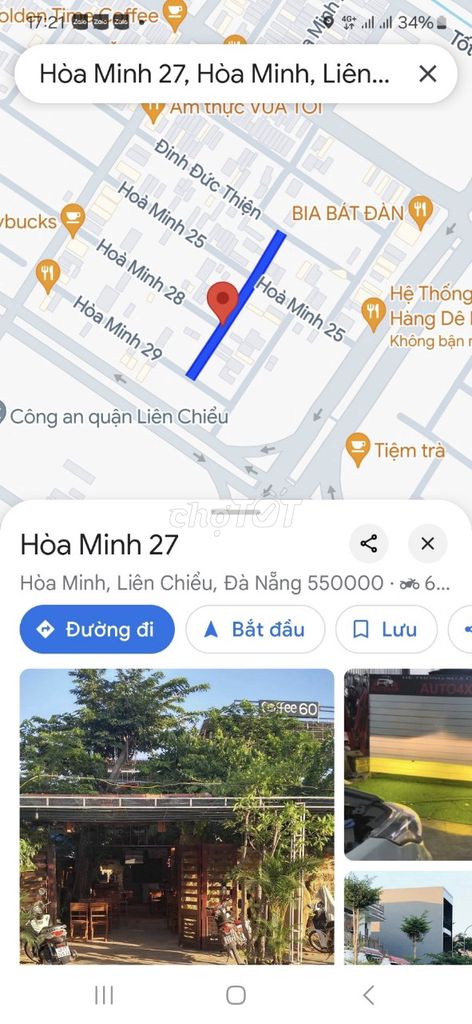 🔴💥Bán đất lô góc 2MT đường Hòa Minh 27 & Hòa Minh 28