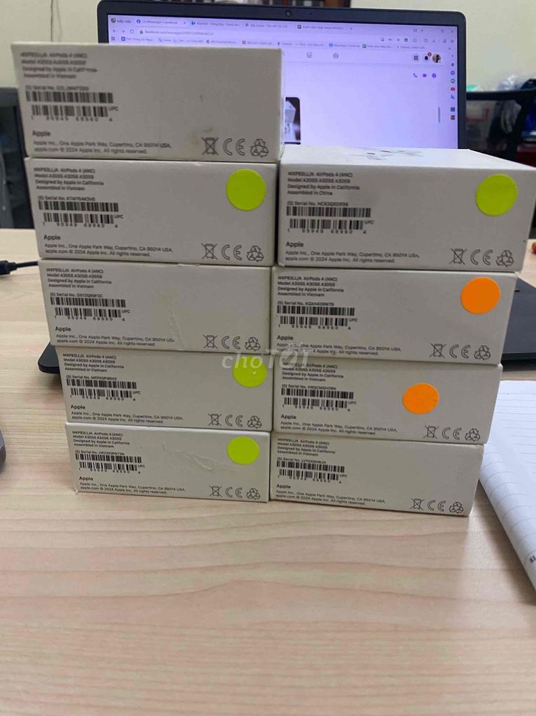 Tai nghe Apple AirPods Pro 4 Trắng. Mua bán Tivi, Âm thanh tại Quận Cầu Giấy Hà Nội được đăng bởi Minh Khuê hình 1