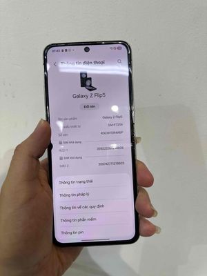 zlip 5 full chức năng 8/512 bản hàn có fix. Mua bán Điện thoại tại Thành phố Thủ Đức Tp Hồ Chí Minh được đăng bởi duy nguyen