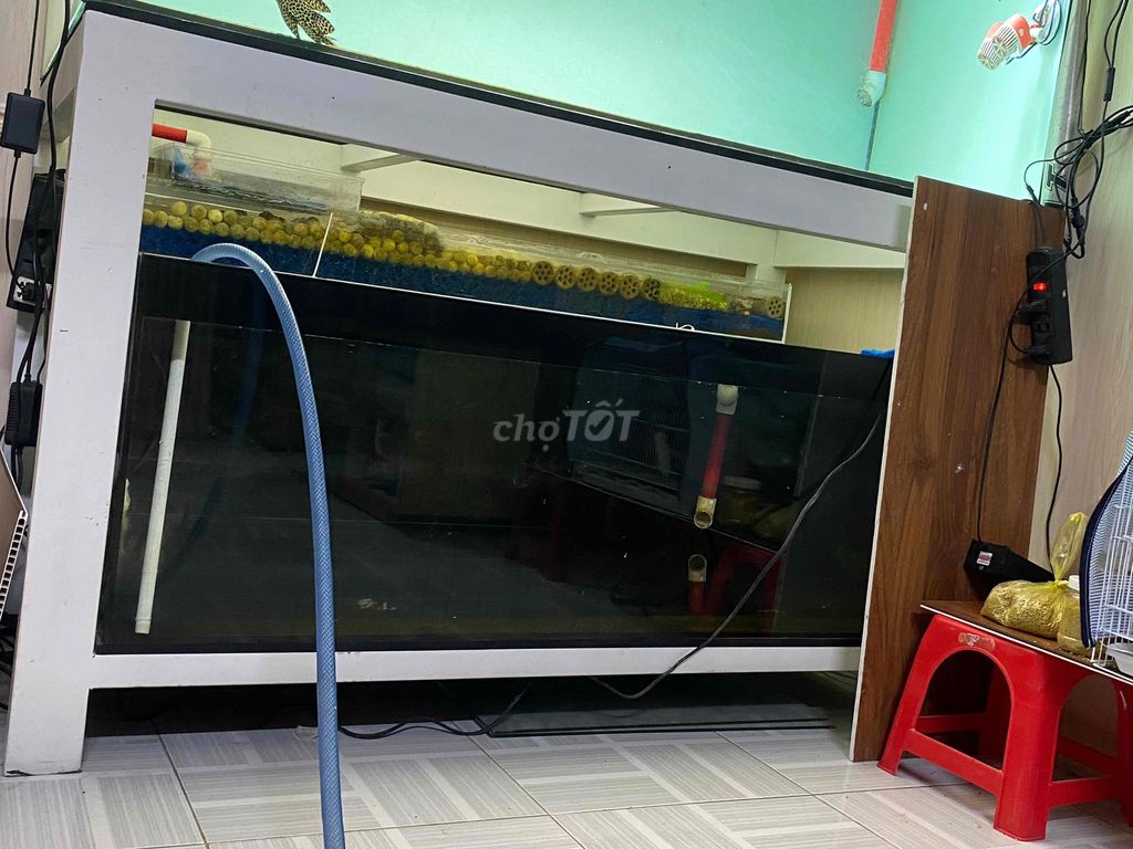 Hồ cá kính đen 1m3x70cmx45cm 8li. Mua bán Phụ kiện, Thức ăn, Dịch vụ tại Quận Thanh Khê Đà Nẵng được đăng bởi Tuan anh hình 1