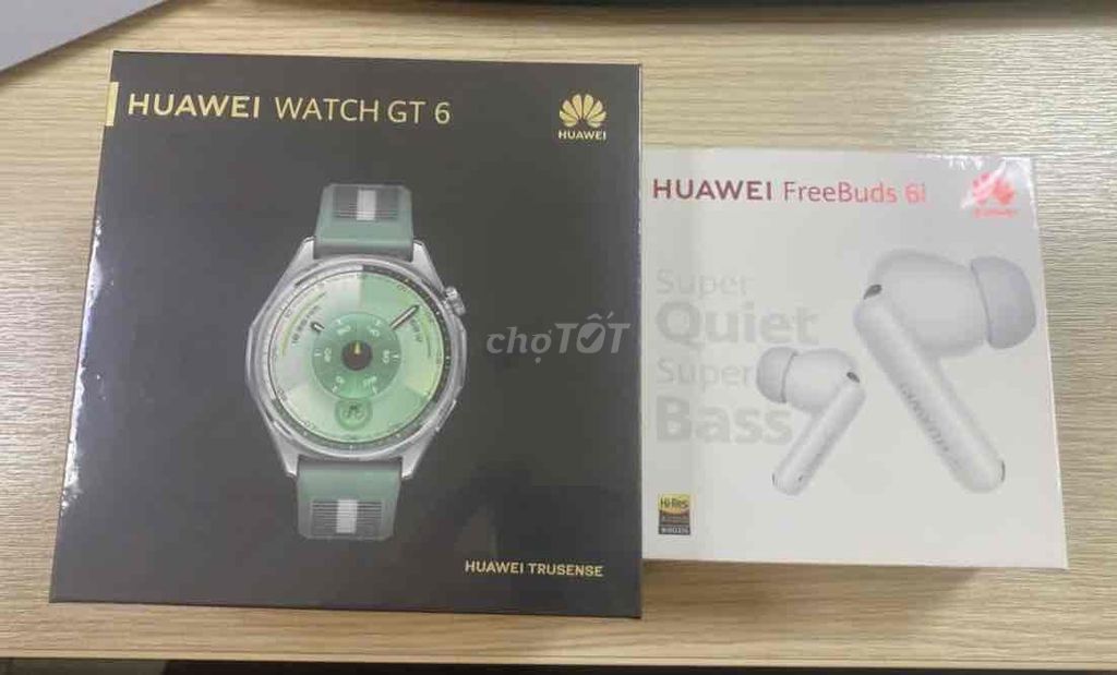 Huwei GT 6 Xanh Lá + Freebuds 6i Mới. Mua bán Thiết bị đeo thông minh tại Quận 5 Tp Hồ Chí Minh được đăng bởi Vinh hình 1