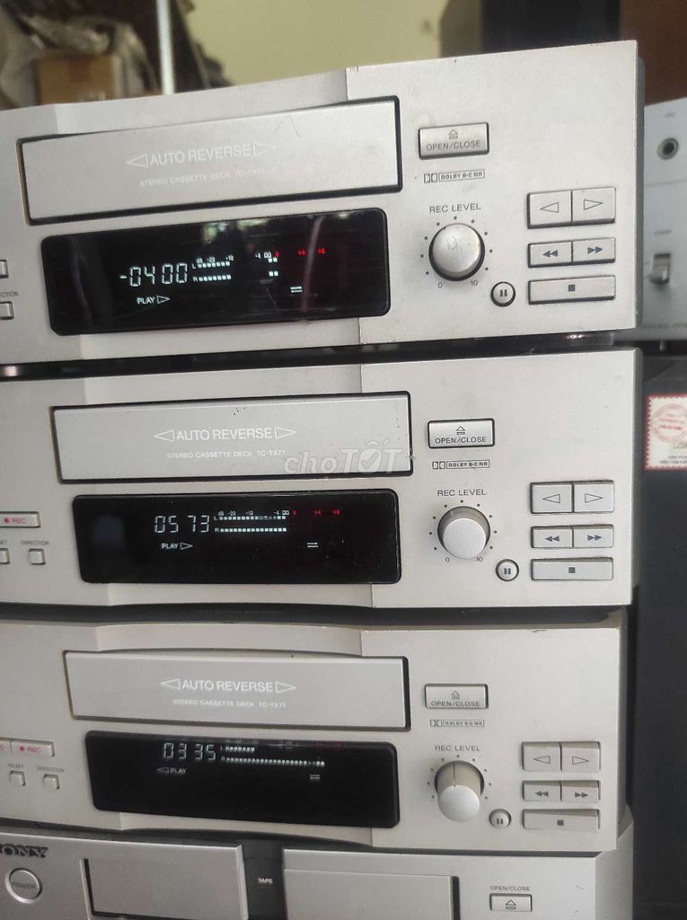 Ba đầu Tape Sony MD 77. Mua bán Tivi, Âm thanh tại Huyện Giồng Trôm Bến Tre được đăng bởi Lê hoàn hình 4