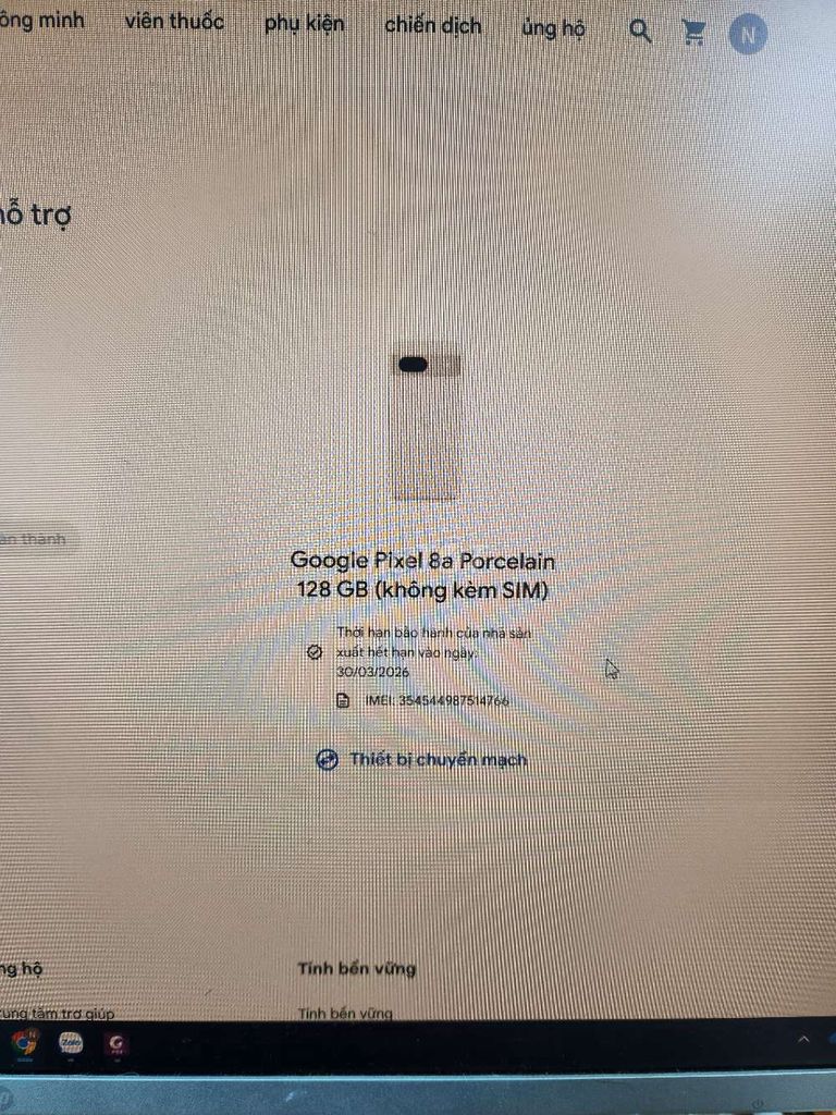 Cần bán Google Pixel 8A. Mua bán Điện thoại tại Thành phố Huế Thừa Thiên Huế được đăng bởi Hải hình 1