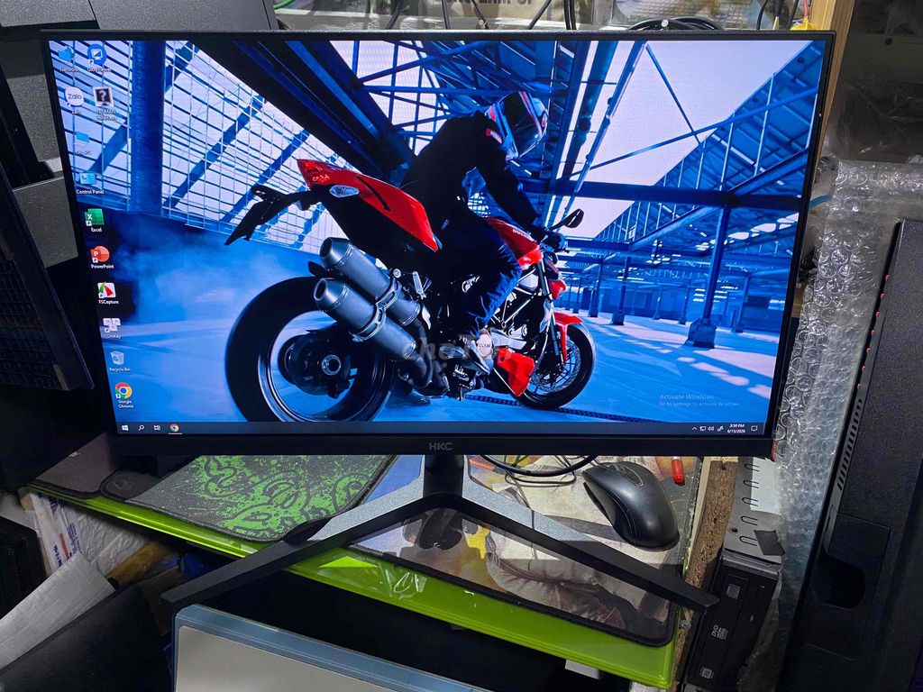 Màn HKC 24/120hz bảo hành 1 tháng cho ae yên tâm. Mua bán Phụ kiện (Màn hình, Chuột...) tại Quận Hà Đông Hà Nội được đăng bởi Mr thọ  hình 1