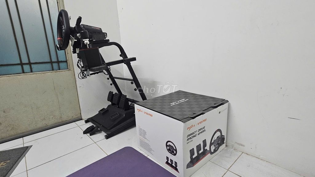 Vô lăng chơi game PXN V10 PRO. Mua bán Thiết bị chơi game tại Quận Bình Thạnh Tp Hồ Chí Minh được đăng bởi Tan Quang hình 1
