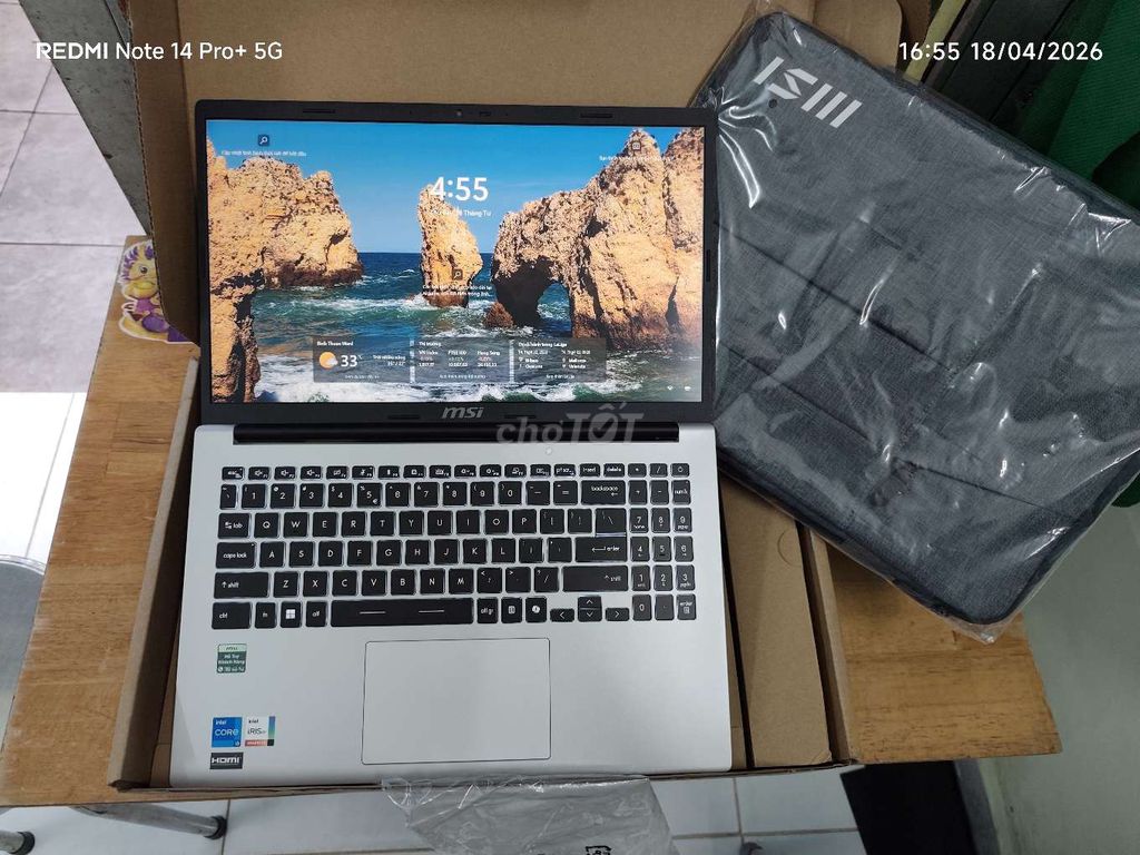 laptop MSI Core i5 Gen 13 15.6 inch 16GB,SSD 512g. Mua bán Laptop tại Quận 7 Tp Hồ Chí Minh được đăng bởi HẢI hình 1