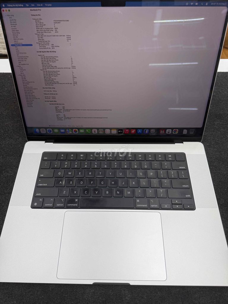 Apple Macbook Pro M2 16 inch 16GB/512GB Đã sử dụng. Mua bán Laptop tại Quận Hai Bà Trưng Hà Nội được đăng bởi Diệu Vũ hình 1