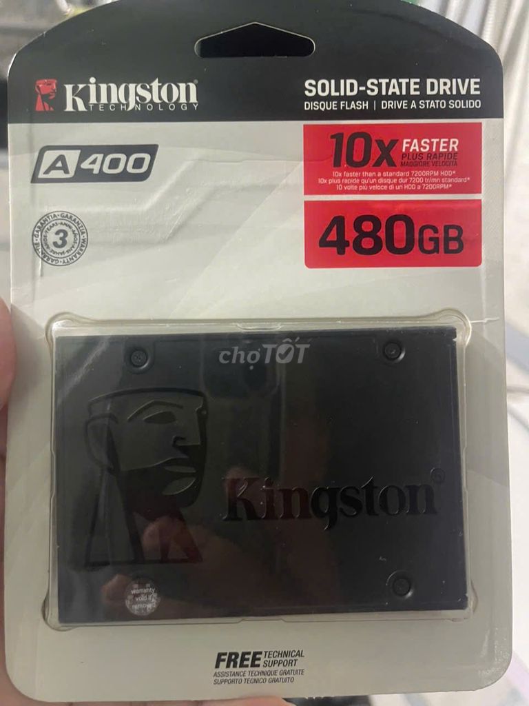 Ổ cứng SSD Kingston SA400 480GB Mới. Mua bán Linh kiện (RAM, Card...) tại Huyện Bình Chánh Tp Hồ Chí Minh được đăng bởi vo thanh phong hình 1