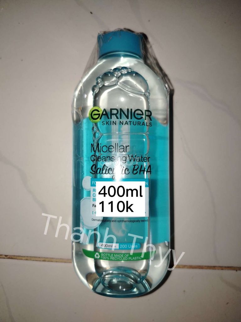 Nước tẩy trang Garnier Micellar Cleansing Water. Mua bán Phụ kiện thời trang khác tại Quận 8 Tp Hồ Chí Minh được đăng bởi Thanh Thùy hình 1