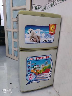 Tủ Lạnh Toshiba 2 cửa 110 lít.