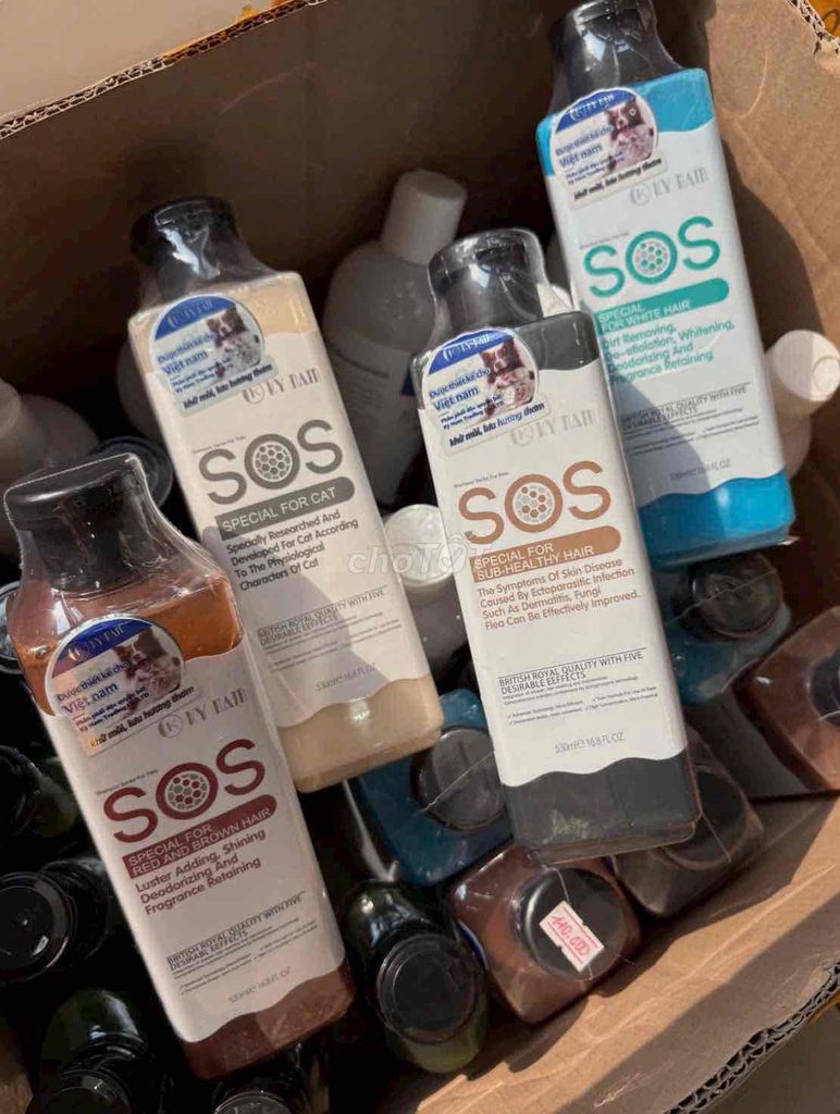 Sữa tắm SOS cho Mèo 530ml. Mua bán Phụ kiện, Thức ăn, Dịch vụ tại Quận Bình Tân Tp Hồ Chí Minh được đăng bởi Thanh Thư hình 1