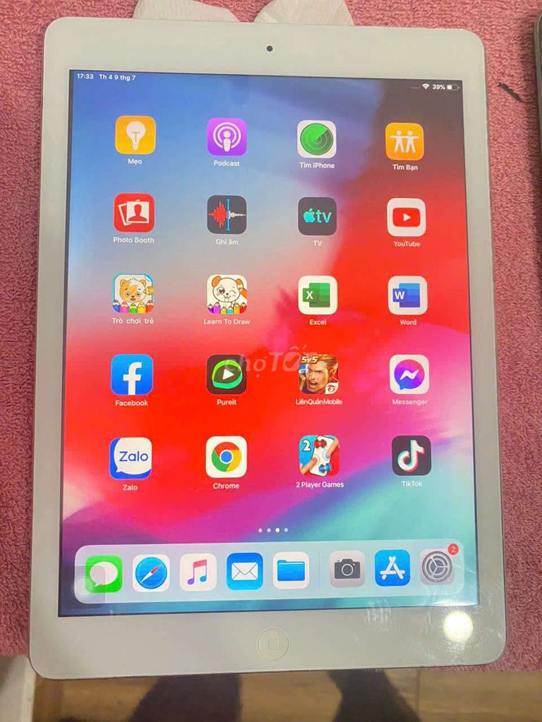 Apple iPad Air 1 10 inch 16GB. Mua bán Máy tính bảng tại Huyện Bình Chánh Tp Hồ Chí Minh được đăng bởi Hồ Trọng Tín hình 1