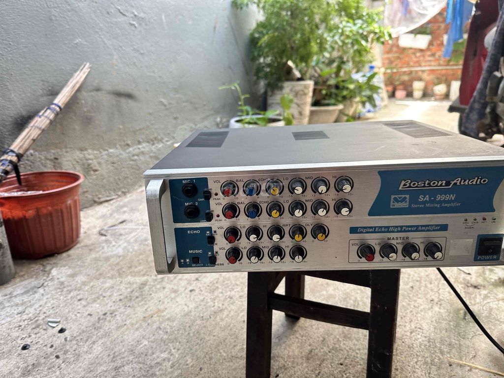 Amply Boston Audio SA-999N Bạc. Mua bán Tivi, Âm thanh tại Quận Ngũ Hành Sơn Đà Nẵng được đăng bởi Âm thanh cũ đà nẵng hình 1