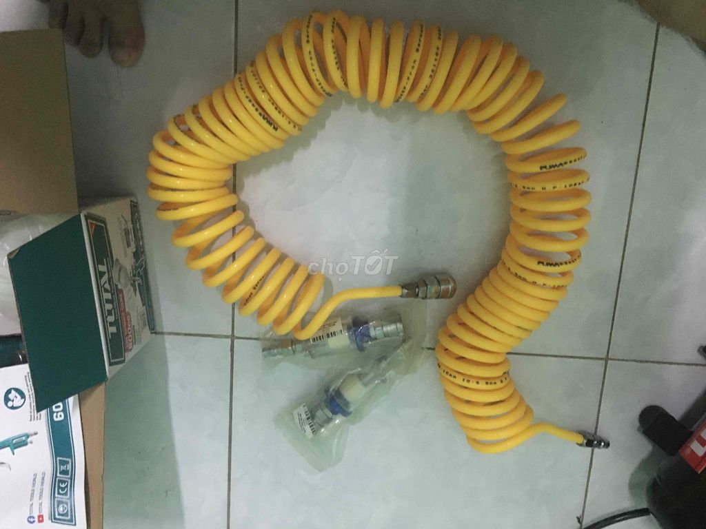 Dây hơi khí nén Puma Vàng 10m. Mua bán Đồ chuyên dụng, Giống nuôi trồng tại Thành phố Tân An Long An được đăng bởi Thanh Bình hình 1