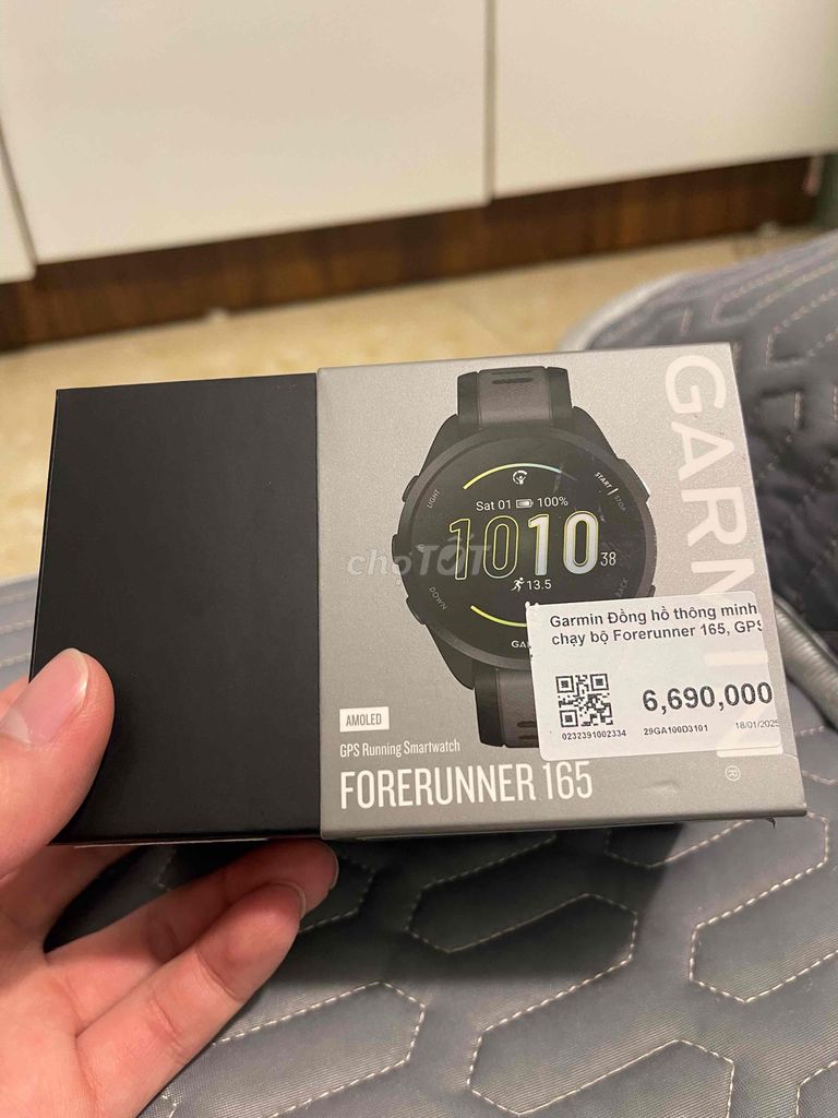 Garmin foreruner 165 lướt vừa bóc hộp