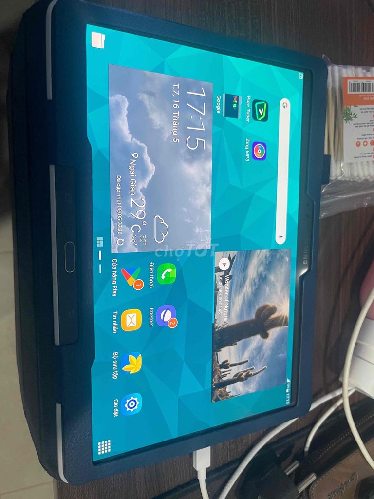 Samsung Galaxy Tab S Đen. Mua bán Máy tính bảng tại Thị xã Phú Mỹ Bà Rịa - Vũng Tàu được đăng bởi Phú Văn hình 1