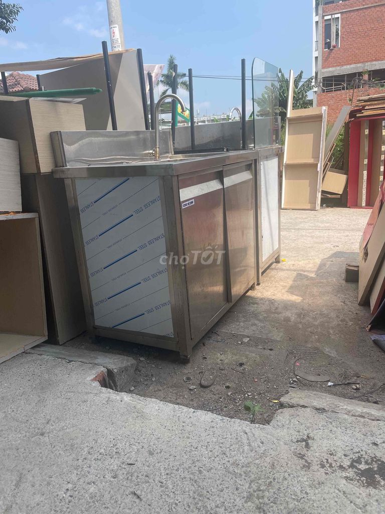 Bồn rửa Inox 1000x600x900mm. Mua bán Thiết bị vệ sinh, nhà tắm tại Quận 12 Tp Hồ Chí Minh được đăng bởi lưu hùng hình 1