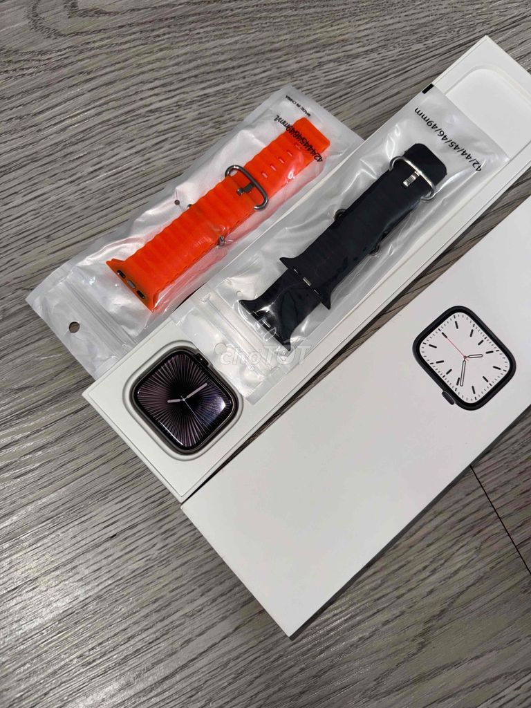 Apple Watch seri 7 45mm bản Thép Đen LTE Esim. Mua bán Thiết bị đeo thông minh tại Quận Thanh Khê Đà Nẵng được đăng bởi Trần Minh Tú hình 1