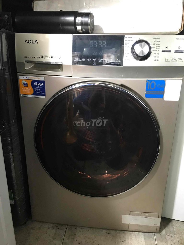 Máy giặt Aqua 8.5kg cửa ngang. Mua bán Máy giặt tại Quận 7 Tp Hồ Chí Minh được đăng bởi CuahangdienlanhTANLOC hình 1