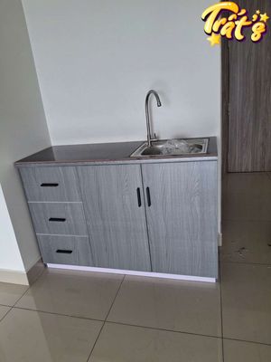 Tủ bếp nhựa Đài Loan kt 1m20 "sẵn phụ kiện". Mua bán Tủ, kệ gia đình tại Quận 3 Tp Hồ Chí Minh được đăng bởi Nội Thất Kim Ngân