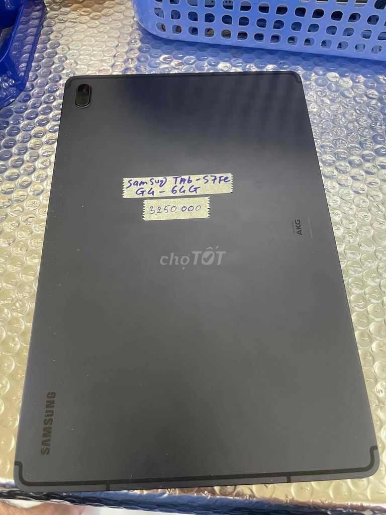 Samsung Tab S7 FE T735 4/64GB Wifi+4G snap 750G. Mua bán Máy tính bảng tại Quận Ninh Kiều Cần Thơ được đăng bởi Cầm Đồ Anh Quý hình 1
