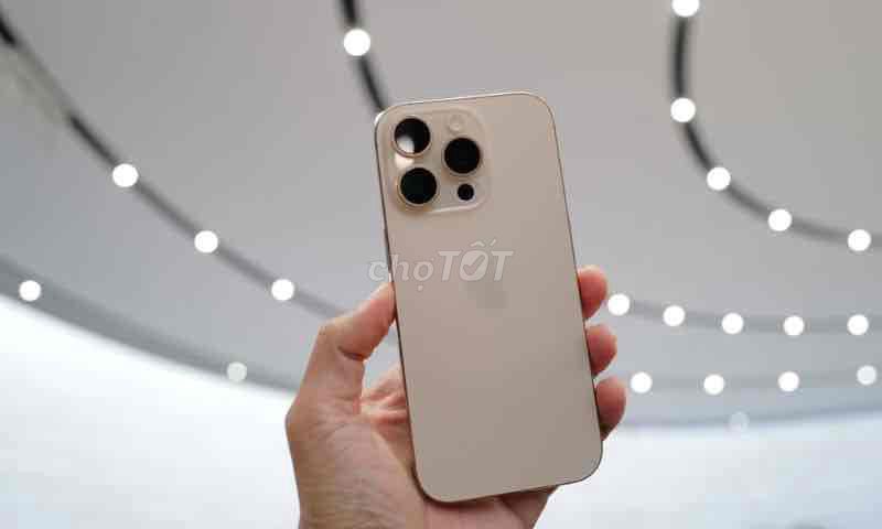Apple iPhone 16 Pro Max 256GB Vàng 84% pin. Mua bán Điện thoại tại Quận Hải Châu Đà Nẵng được đăng bởi Tâm Land Đà Nẵng hình 1