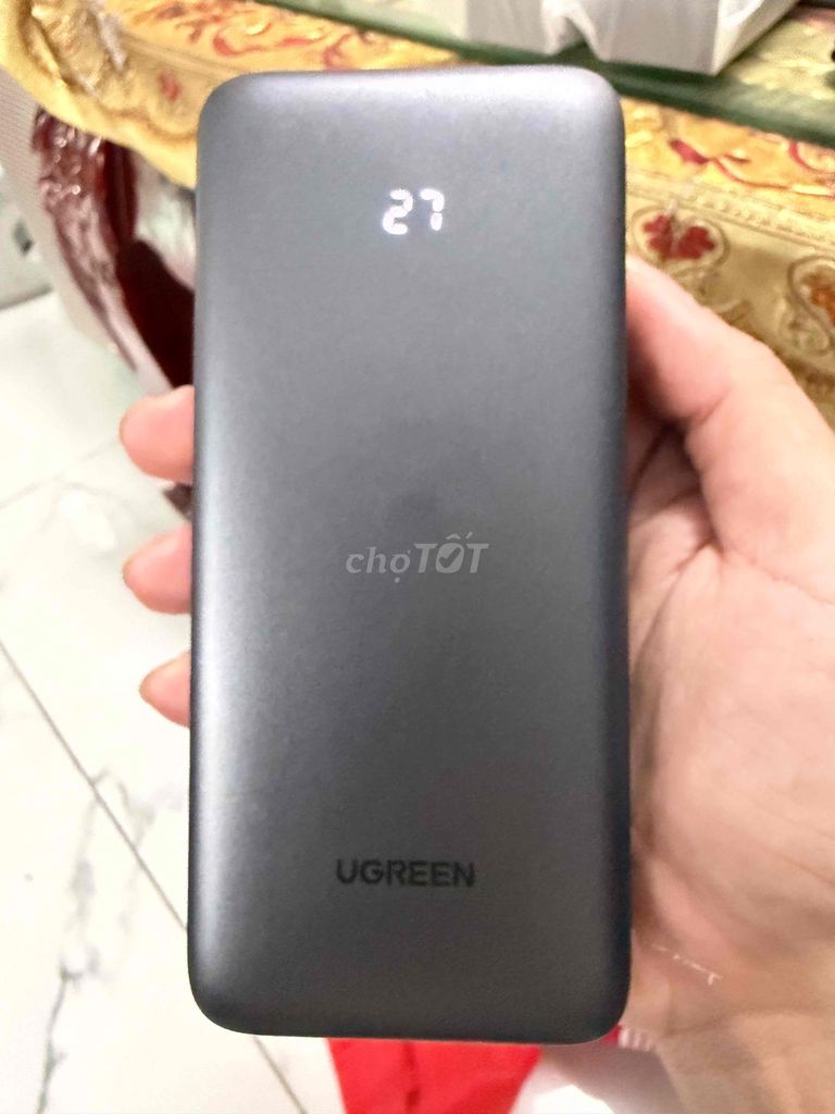 Sạc dự phòng UGREEN PB532 20000 mAh Xám. Mua bán Phụ kiện (Màn hình, Chuột...) tại Huyện Củ Chi Tp Hồ Chí Minh được đăng bởi LowjiNguyen hình 1