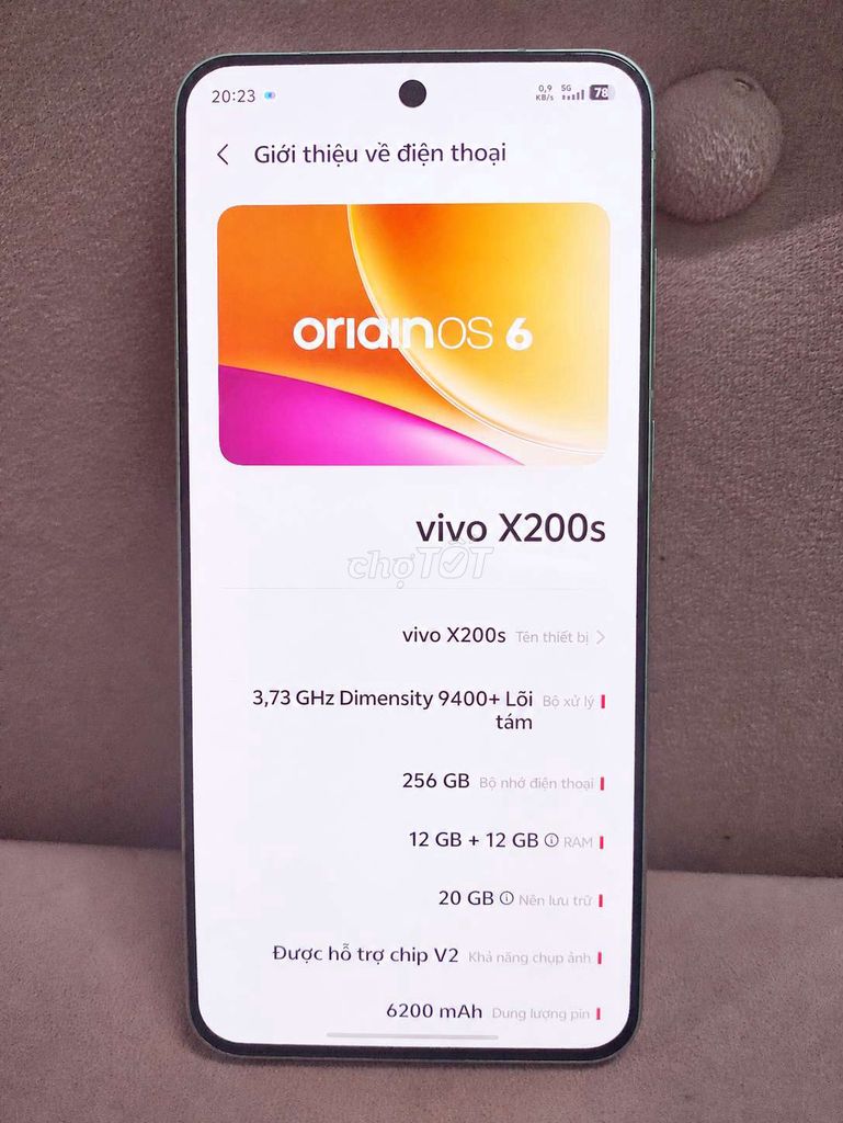 Vivo X200s Ram 12/256GB Trắng. Mua bán Điện thoại tại Thành phố Thủ Dầu Một Bình Dương được đăng bởi Thắng hình 1