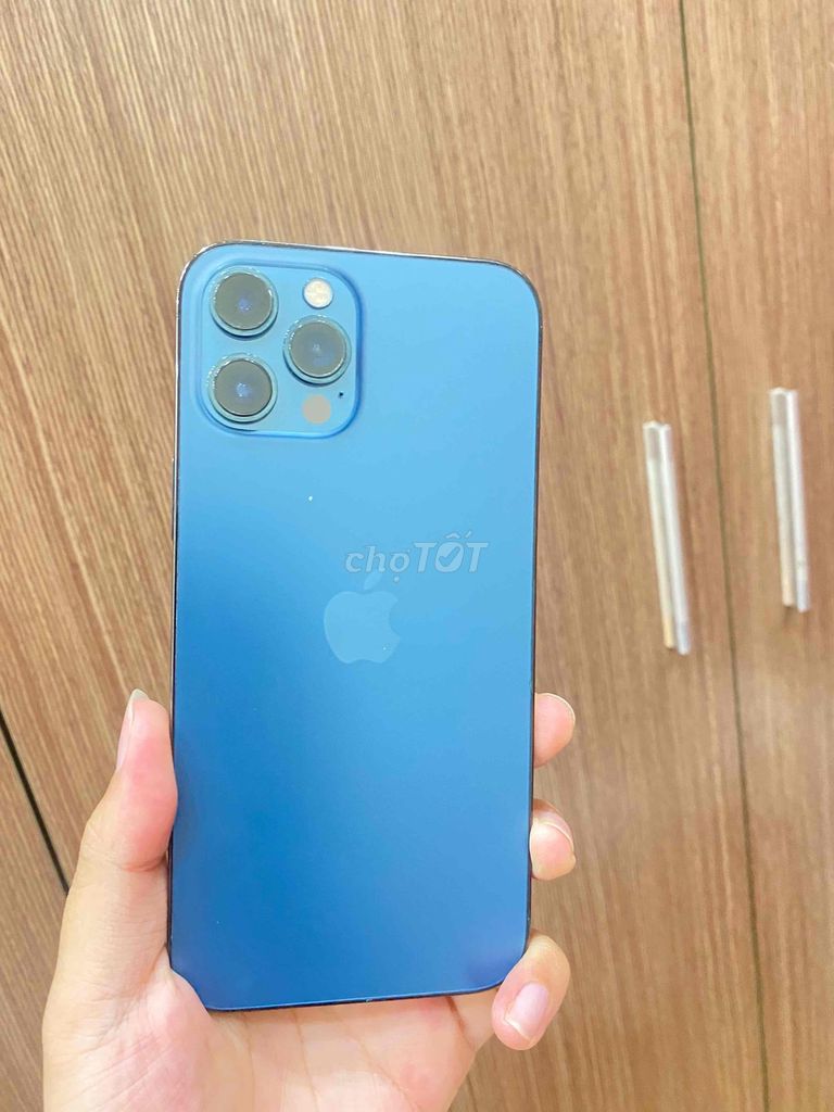 Apple iPhone 12 Pro Max 128GB Xanh. Mua bán Điện thoại tại Huyện Thuỷ Nguyên Hải Phòng được đăng bởi Nhật Hạ Mobile hình 1