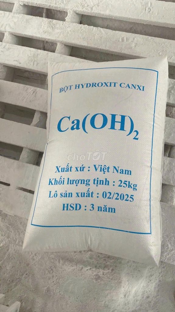 Hóa chất công nghiệp Ca(OH)2 90%. Mua bán Đồ chuyên dụng, Giống nuôi trồng tại Huyện Kim Bảng Hà Nam được đăng bởi Trần Phúc Hiệp hình 1