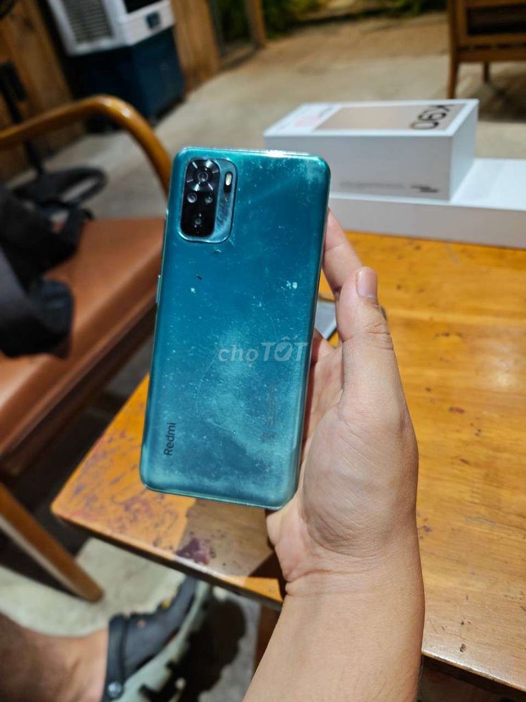 Xiaomi Redmi Note 10 Xanh Đã sử dụng. Mua bán Điện thoại tại Quận Cẩm Lệ Đà Nẵng được đăng bởi Điện thoại chơi gêm hình 1