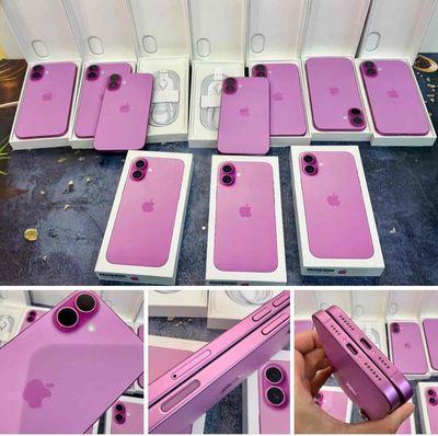 iPhone 16 256G Hồng FULLBOX CHẤT NEW APPLE 12/2025