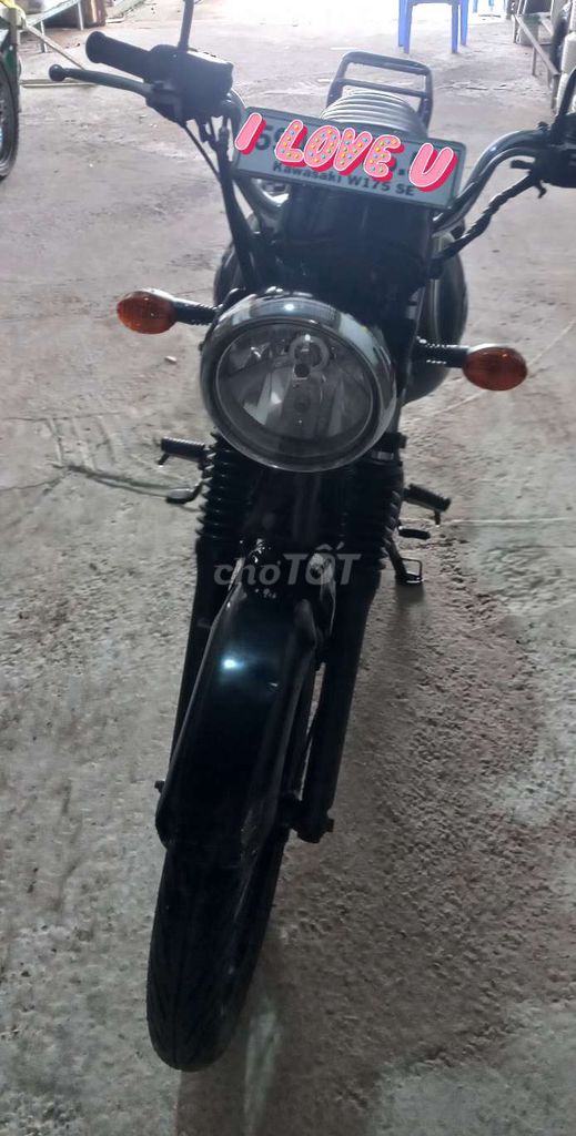 Kawasaki W175 SE Đen 35955 km. Mua bán Xe máy tại Quận Ninh Kiều Cần Thơ được đăng bởi le hình 3