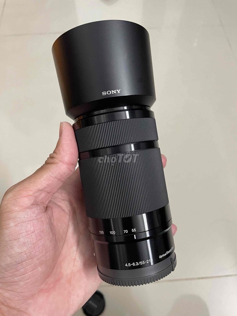 Ống kính Sony 55-210 Đen. Mua bán Máy ảnh, Máy quay tại Huyện Bình Chánh Tp Hồ Chí Minh được đăng bởi Lê Trần Lam Trường hình 1