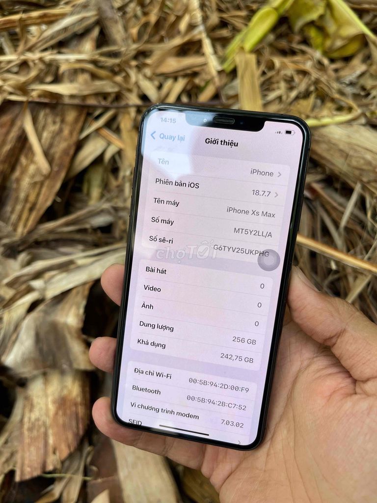 iPhone Xs Max 256GB Đen. Mua bán Điện thoại tại Thành phố Sóc Trăng Sóc Trăng được đăng bởi minh hình 1
