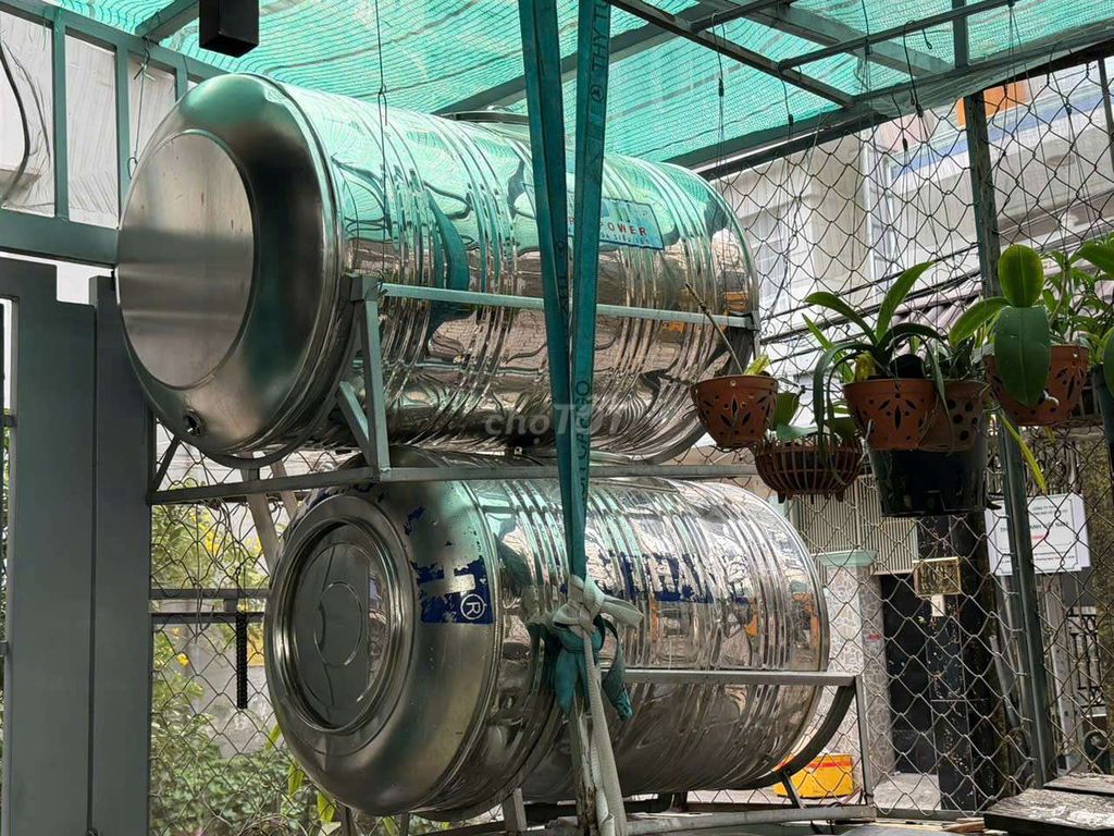 Bồn nước Inox 500L đang sử dụng tốt. Mua bán Nội thất, đồ gia dụng khác tại Quận Gò Vấp Tp Hồ Chí Minh được đăng bởi Nguyen Hoang Tung hình 1
