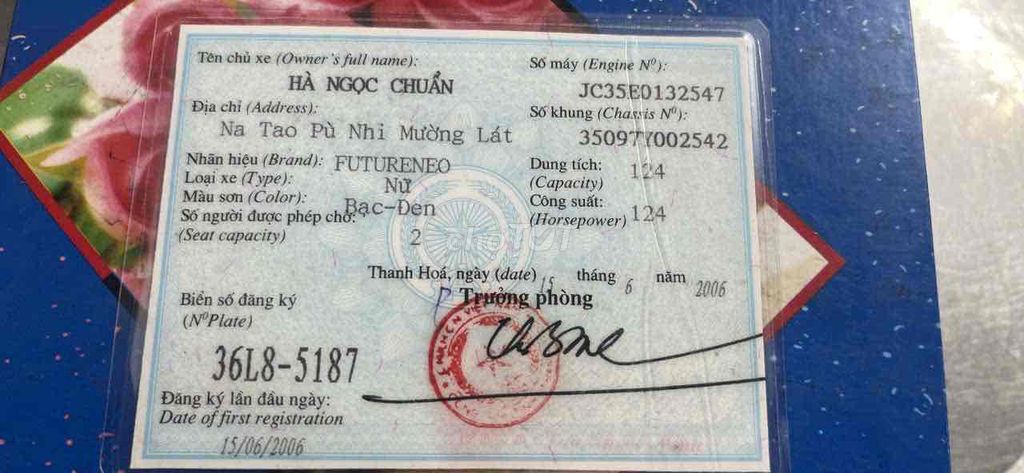 FUTURE KIM ÁO X BS 36 HỖ GÓP OĐ NỢ XẤU OK ĐỖI XE. Mua bán Xe máy tại Huyện Hóc Môn Tp Hồ Chí Minh được đăng bởi Khaianh  hình 5