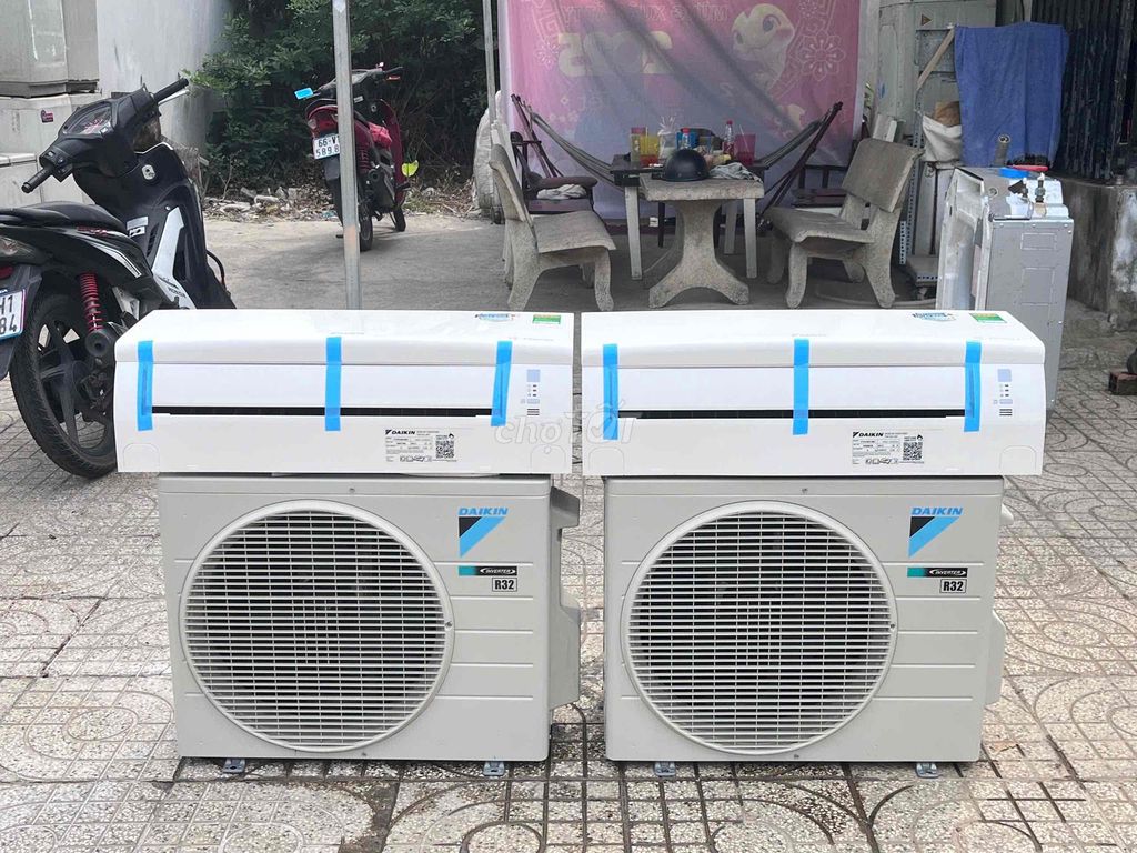 Máy lạnh Daikin inverter 2hp mới 95% sx 2023