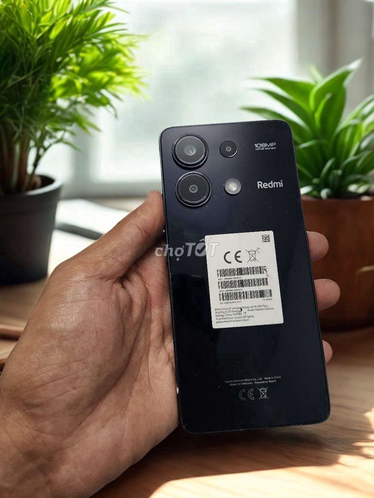 Xiaomi Redmi Note 13 128GB Đen. Mua bán Điện thoại tại Quận Gò Vấp Tp Hồ Chí Minh được đăng bởi AN MOBILE hình 1