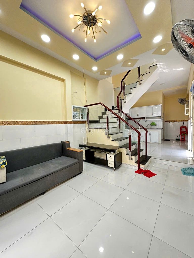 Cho Thuê🏡 Nhà Mới - 2 Phòng Ngủ - Sẵn Máy Lạnh - P.26 Đinh Bộ Lĩnh