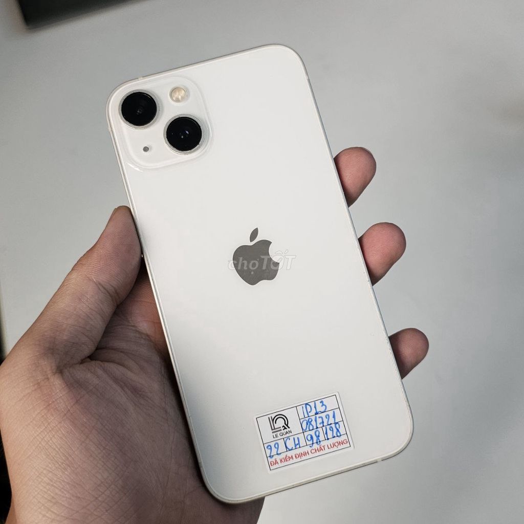 iPhone 13 128GB 🤍 Starlight tinh tế. Mua bán Điện thoại tại Quận 10 Tp Hồ Chí Minh được đăng bởi Lê Quân Mobile hình 1