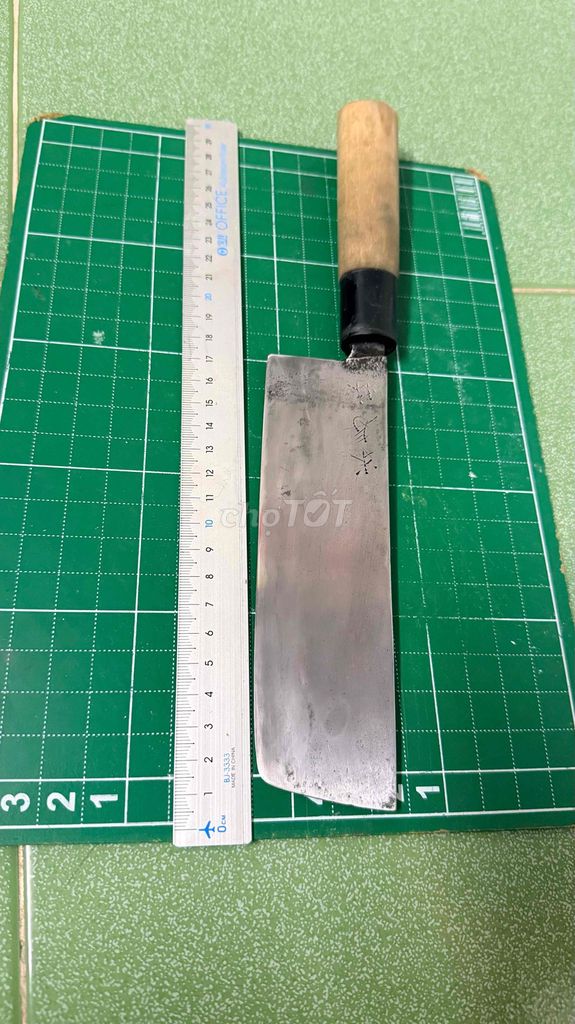 Dao Nakiri Thép 3 lớp Nhật Bản đã vệ sinh. Mua bán Dụng cụ nhà bếp tại Huyện Bình Chánh Tp Hồ Chí Minh được đăng bởi LƯỠI THÉP HỒI SINH hình 1