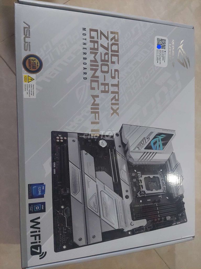  ASUS ROG STRIX Z790Trắng. Mua bán Linh kiện (RAM, Card...) tại Thành phố Long Xuyên An Giang được đăng bởi Đào Quốc Bảo hình 1