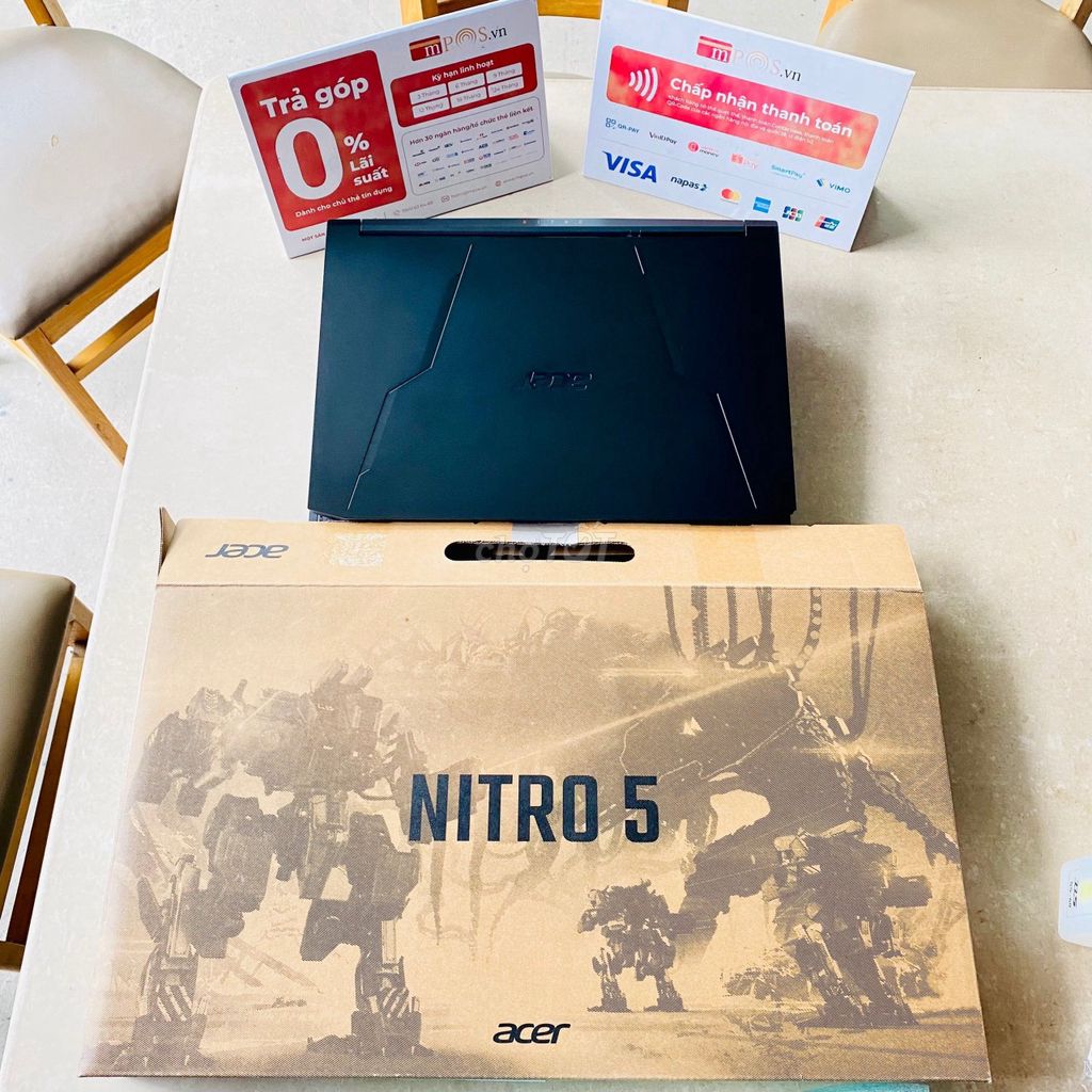 Acer Nitro 5 Gaming AN515 R5-5600H-8/512G-GTX1650