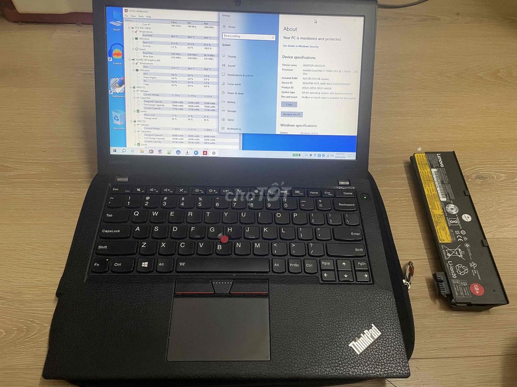 Lenovo ThinkPad X270 i7 12.5 inch 16GB/128GB. Mua bán Laptop tại Quận Hoàng Mai Hà Nội được đăng bởi Dũng Nguyễn hình 1