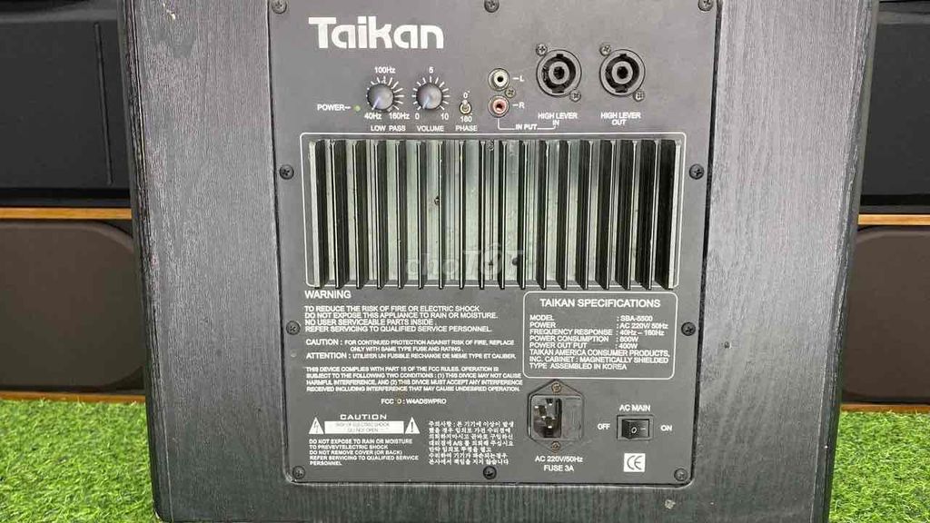 sub điện Taikal bass 30 model SBA-5500