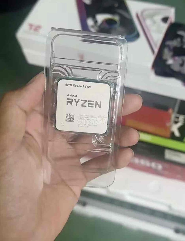 CPU AMD Ryzen 5 5600 Tray New 100%. Mua bán Linh kiện (RAM, Card...) tại Quận Hải Châu Đà Nẵng được đăng bởi Quoc Hao Tran hình 1