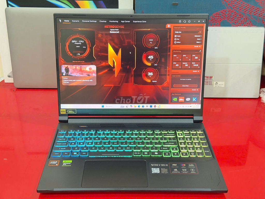 Nitro V, R5 240W, 16G, 512G, RTX 5050 8G, 180Hz. Mua bán Laptop tại Thành phố Thủ Đức Tp Hồ Chí Minh được đăng bởi Tin Hoc Miền Nam hình 1