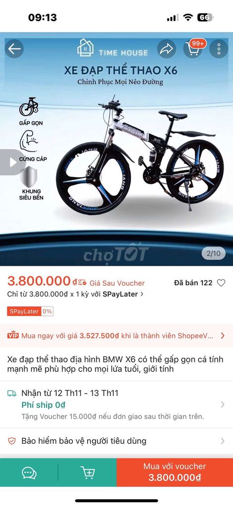 Bán xe thể thao mới 95%. Mua bán Xe đạp tại Thành phố Điện Biên Phủ Điện Biên được đăng bởi thái nguyễn hình 3